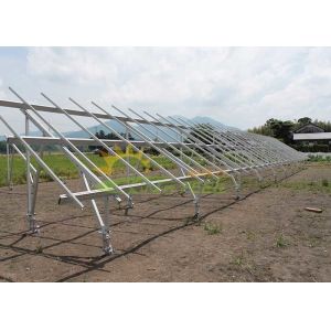 Static Reliability Solar Pv Mounting Structure 12 Years Duration
