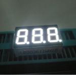 Three Digit 7 Segment Led Display Pure White Small Seven Segment Display For