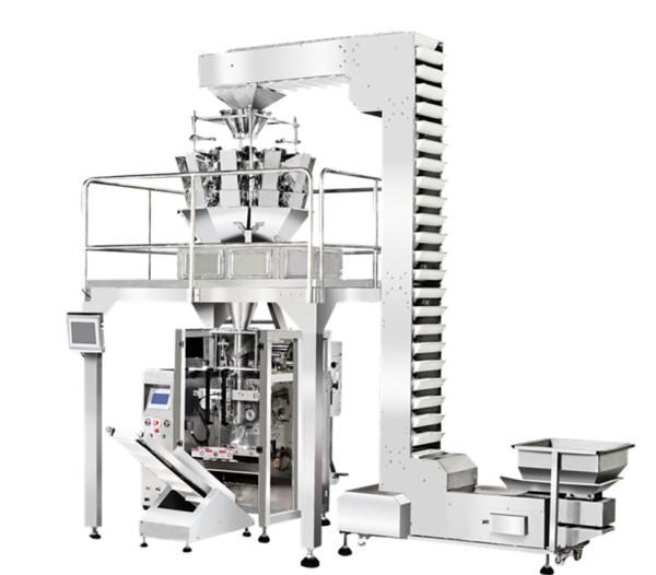 Quality Frozen Foods chicken wings Weighing And Packaging Machine Frozen Dumplins Vertical Form Fill Seal Packing Machine for sale