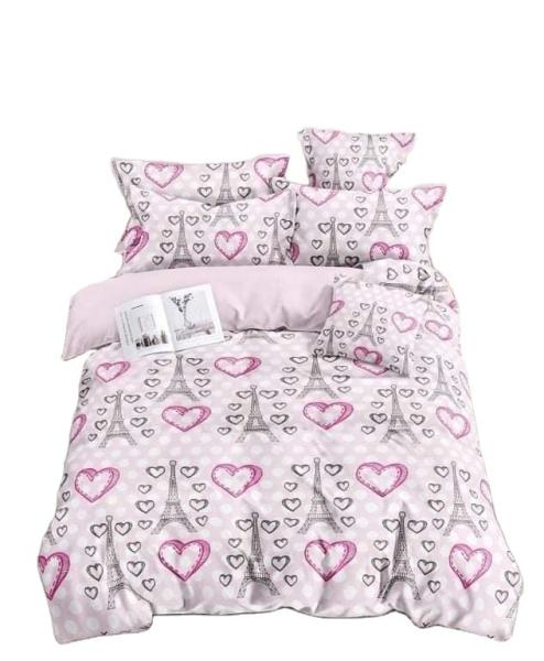 3d Game Handle Printed Home Bed Sheet Comforter Set Bedding 3 Pcs in Solid