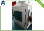 Building Material Ignitability Test Apparatus by Single-flame Source Test