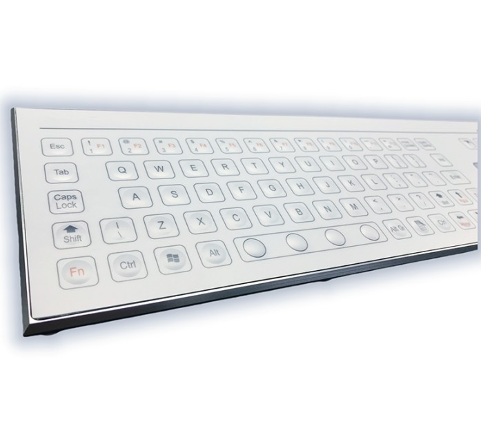 Explosionproof Panel Mounted Keyboard 71 Keys IP67 Industrial Membrane Keyboard