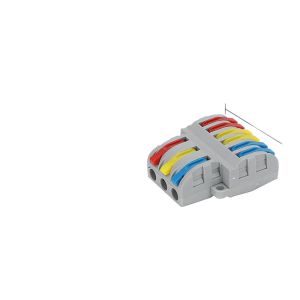 Compact Mini Universal Wire Connectors Push In Terminal Block