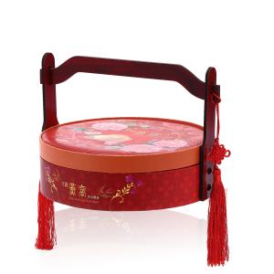 China Paperboard Material Basket Shape Gift Box Customized Design Color Printing Cardboard Box on sale