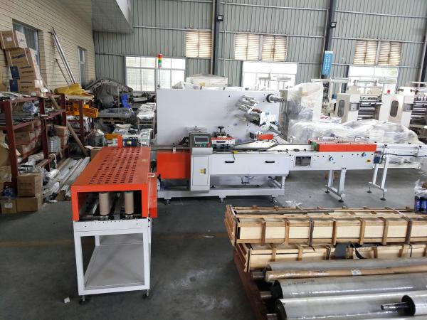 Quality 380V 50Hz 3phases Automatic Single Toilet Paper Roll Film Wrapping Machine for sale