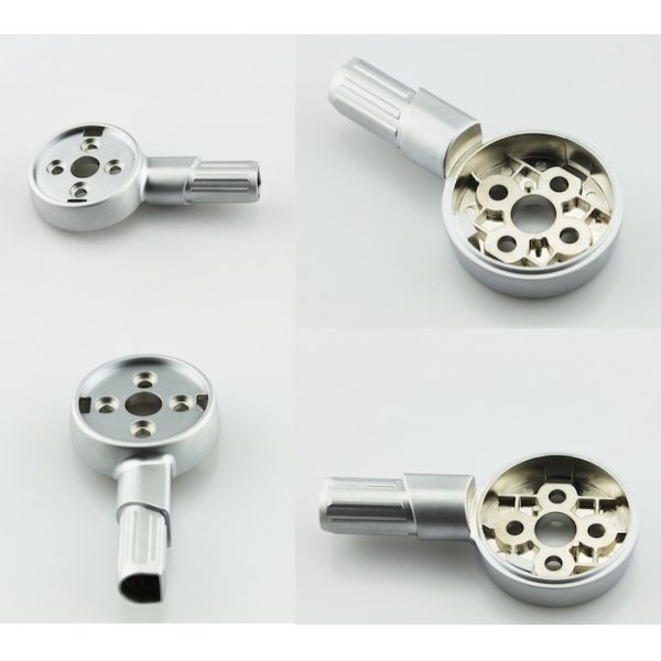 OEM Zinc Alloy Die Casting Accessories 80*40*20mm LED Lamp Spare Parts