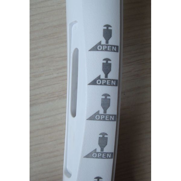 Double Laser Heads Fiber Laser Marking Machine High Marking Efficiency