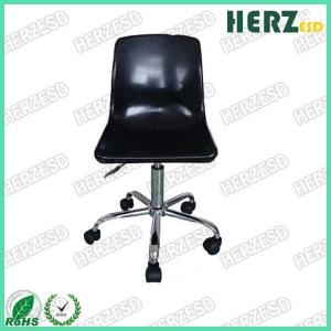 China Black Plastic Black Ergonomic Industrial Chairs With Grounding Conductive Metal Chain on sale