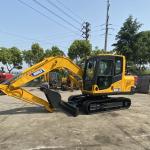 Energy Saving Mini Wheeled Excavator Low Noise Mini Excavator Machine