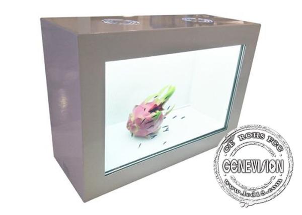 Quality FHD Android Transparent LCD Showcase For Advertising Exhibition for sale