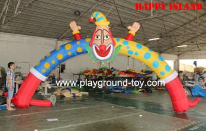 Buy cheap Outdoor Arch Cartoon Kids Inflatable Bouncer For Mascot Costume Wind-proof With Blower RQL-00504 product