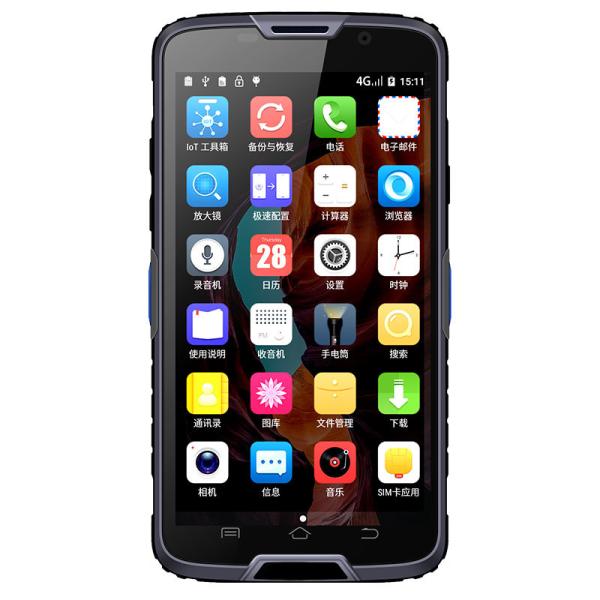 Large Screen Pda Portable Device , Industrial Handheld Barcode Scanner Android 5