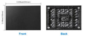 14-16 Bit Gray Level Indoor Full Color Led Display Pitch P1.25 Wide Viewing Angle