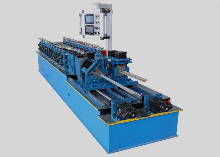 Light Guage Metal Stud Roll Forming Machine 10-15 Rows Stable Performance