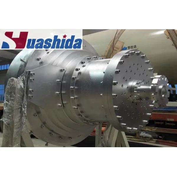 Vacuum Calibration Plastic HDPE Jacket Shell Casing Extrution Machinery for PUR Foaming Pre-Insulated Pipe Line