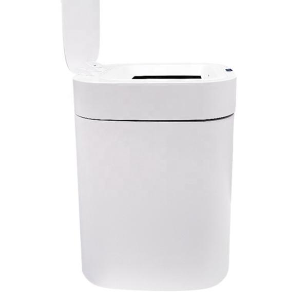 Quality 17.5L Self Bagging Trash Can Household Smart Human Trash Can Customized for sale