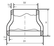 carbon steel concentric reducer