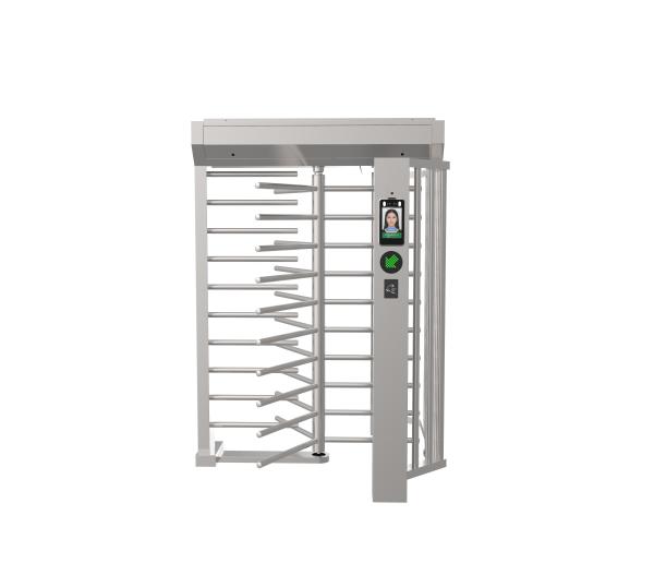 Quality Access Control Face Recognition Turnstile Single Bidirectional Full Height Gate 60hz for sale