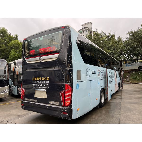 Manual Used Diesel Buses , 50 Seater Bus Second Hand ISO Certified