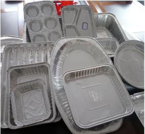 Buy cheap Food Aluminium Foil Container Tray With Lids Aluminium Roasting Pan product