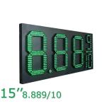 6500mcd RS232 Led Gas Price Display Columns Epistar