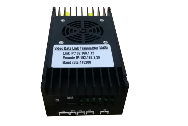 H.265 RS232 30KM 800MHz OFDM UAV Video Transmitter
