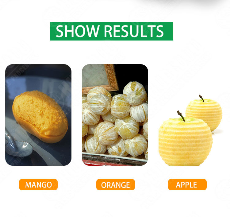 Pineapple Apple Peeling Automatic Food Processing Machines