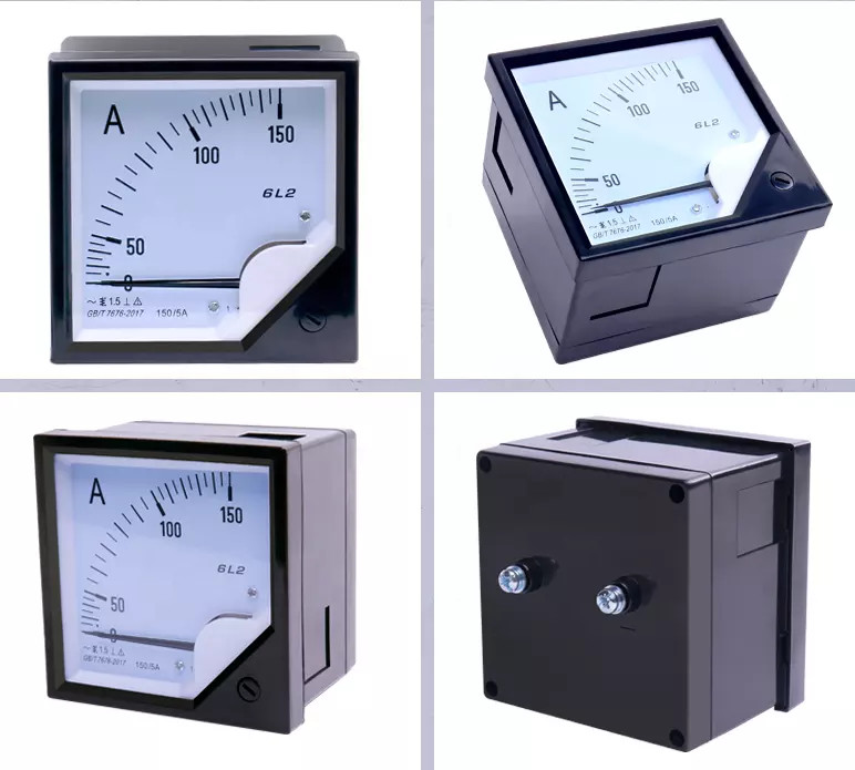Single Phase Ac Analog Panel Voltmeter RS485 Modbus 50Hz 60Hz