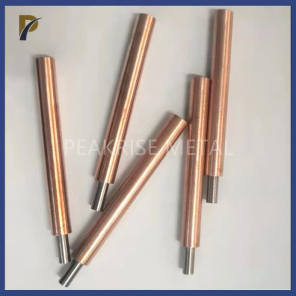 Copper Inlaid Tungsten Electrode For Plasma Arc Welding Argon Copper Tungsten Electrode