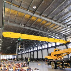 China Light Duty Single Girder Overhead Crane 2 Ton For Factories on sale