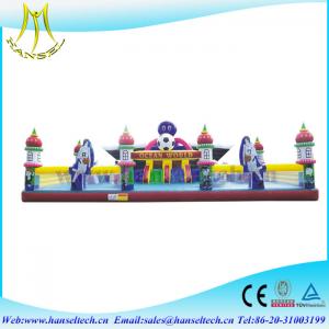 China Hansel plastic commercial popular childrens outdoor toys fun city on sale