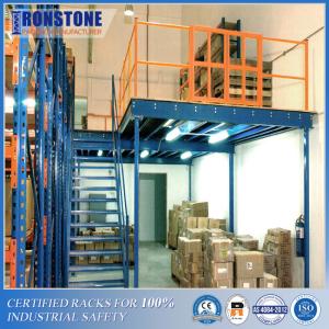Buy cheap High Spacing Utilization Mezzanine Floor Racking System product