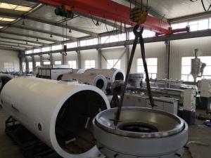 Buy cheap 930mm PU Foaming Insulating Foam Pipe Cover Production Line 25-30 tons / day product