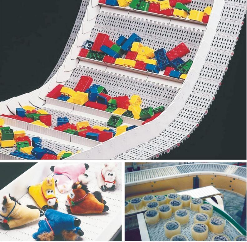 Hot Sell Material Handling Conveyor Chain Flush Grid Belting 7300 Modular Belt