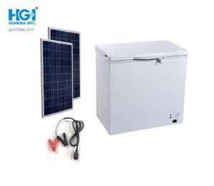 White DC Powered Thermocool Solar Freezer Top Open 162 Liter 42.5kg