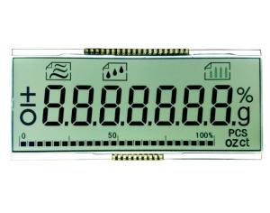 Buy cheap Monochrome TN LCD Display 7 Segment 4 Digit Alphanumeric With Waterproof Connector 18 Pin product
