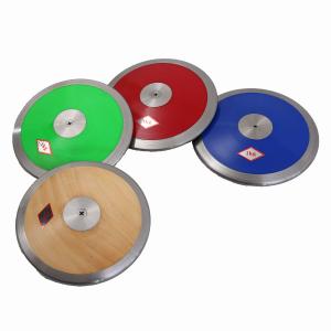 China 1kg Sport Equipment Track And Field Wooden Discus Throw on sale