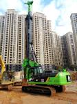Foundation Pile Drilling Hydraulic Piling Rig With Rotary Angle Displacement