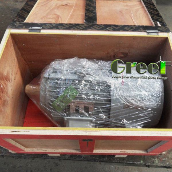 Custom Brushless Permanent Magnet Wind Generator Three Phase Low Rpm