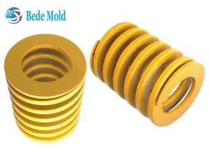Buy cheap TF Rectangle Injection Mold Spring Lightest Load Yellow Color OD 40mm RoHS Approval product