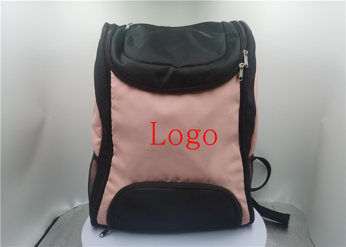 600D PVC Pickleball Racket Bag Backpack OEM / ODM With Outsides Racket Pocket Design