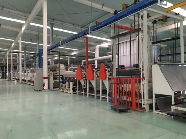 Quality Frequency Control Electrostatic Flocking , Flock Printing Machine 5 - 25m / Min for sale