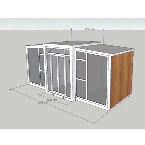 Online Technical Support Prefabricated Expandable Container House for Luxury Living