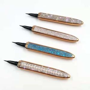 China Smooth Liquid Eyeliner Pen , Smudge Proof Black Eyeliner Pen on sale