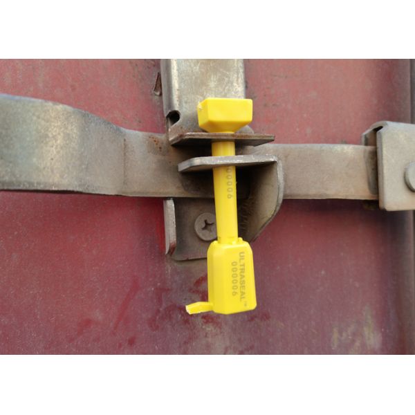 Laser Printed Trailer Bolt Seals High Security Bolt Seal For Cargo Containers