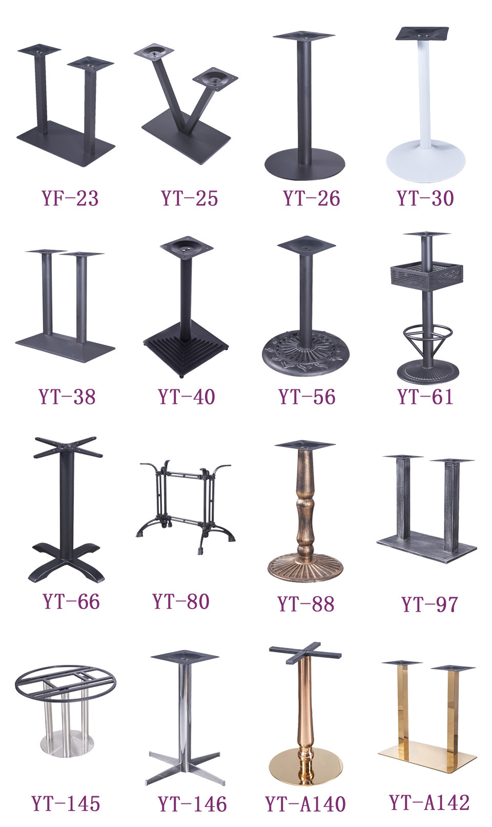 Restaurant Table Base For Round Table with Good Quality (YT-35)