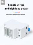 Glomarket Wifi Tuya/Smart Life App Remote Control Smart Circuit Protector Relay