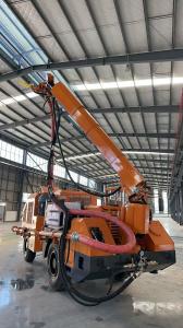 Precise Construction Robotic Concrete Sprayer with 80m Cable Reel Length and Ground Clearance of 385mm Mining UPS-20J