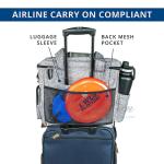 Airline Approved Dog Carrier Bag With 2 Lined Food / Treat Containers