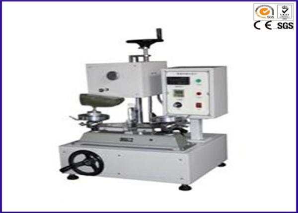 Quality Wear Resistant Footwear Testing Equipment For Shoes / Sole Abrasion Resistance Tester for sale